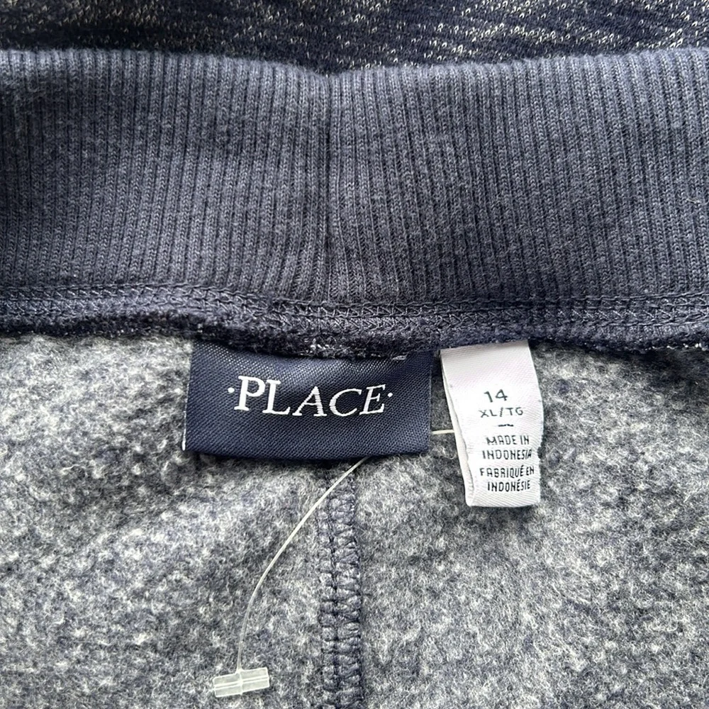 Children’s Place Boys Blue Fleece‎ Joggers Size XL/14